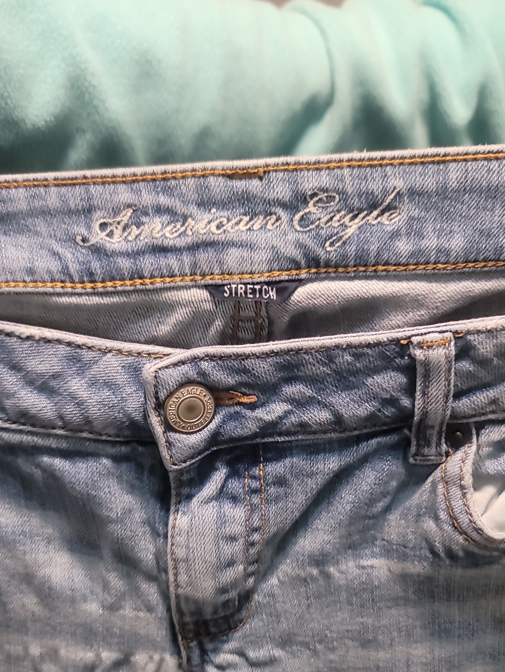 American Eagle Outfitters Light Blue Flare Jeans